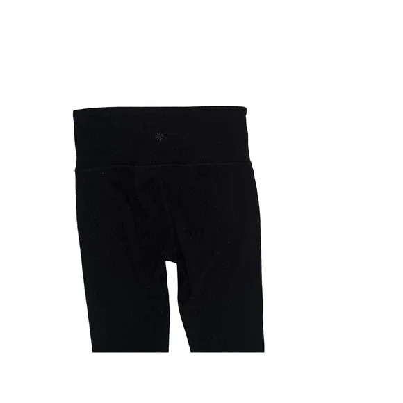 Women XS Athleta 243146 High Rise Chaturanga Black Leggings Pants Yoga Athlertic - Picture 5 of 5